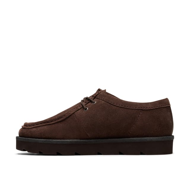 Clarks Clarks Men's Meare Walla Dark Brown Suede Wallabee - 2