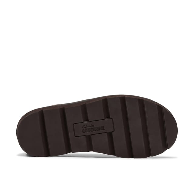 Clarks Clarks Men's Meare Walla Dark Brown Suede Wallabee - 3
