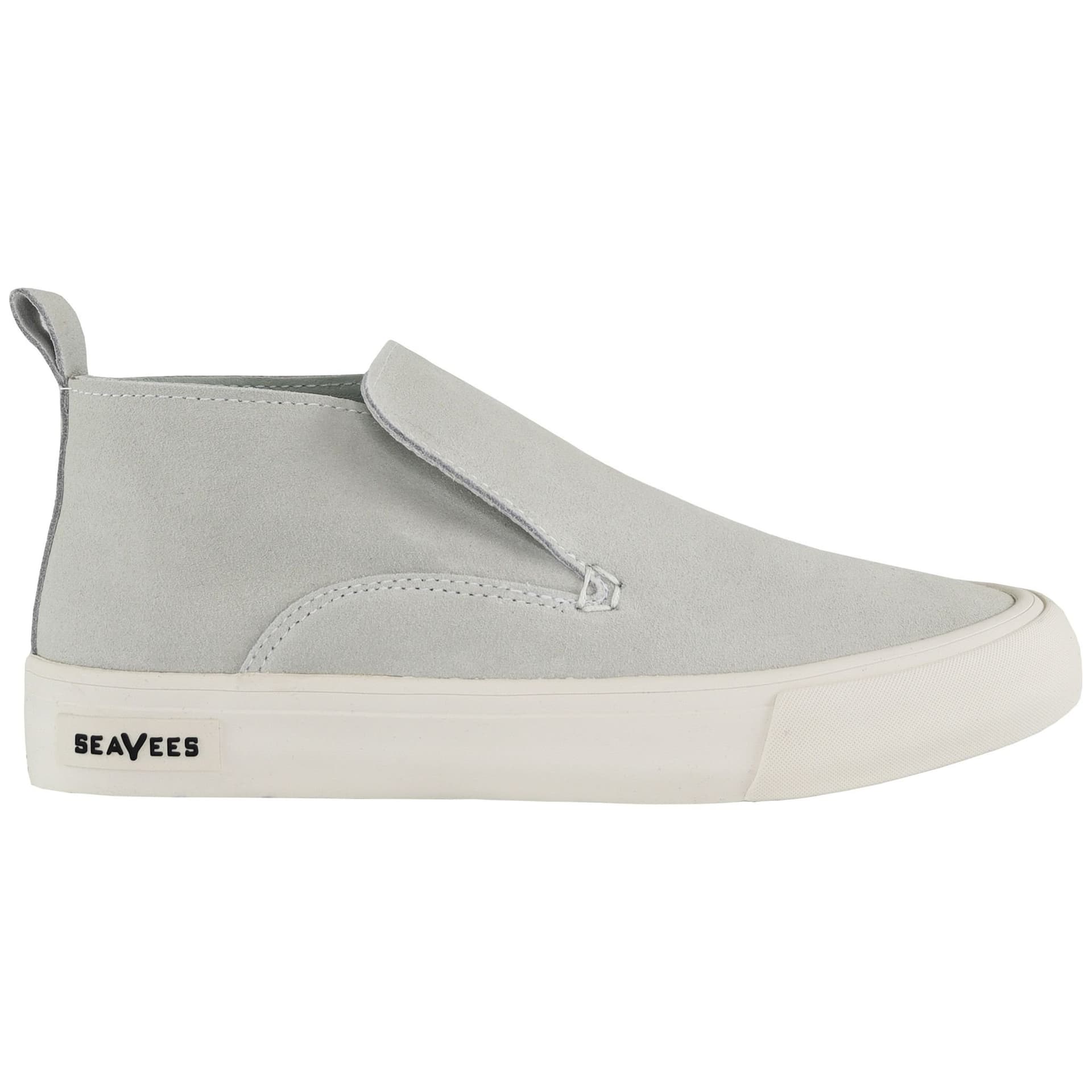 Seavees Seavees Women's Huntington Middie Slip-On Grey Suede Leather Boots