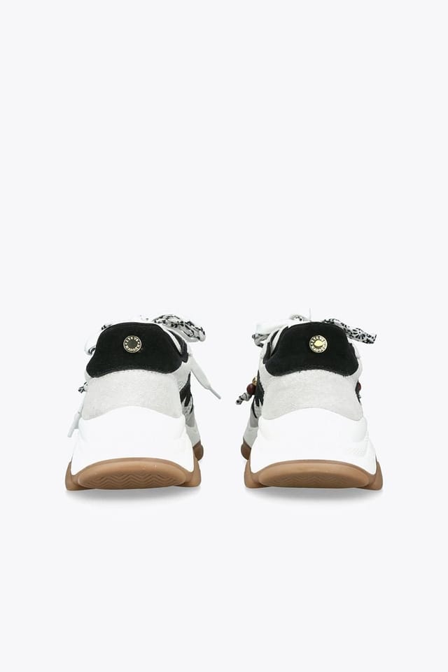 Steve Madden STEVE MADDEN Women's 'Maxfield Cream' Suede Trainers in Cream - 3