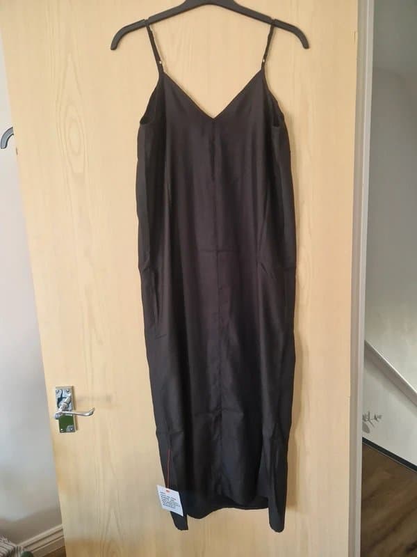 ASOS Design Strappy satin dress
