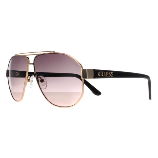 GUESS Guess Women's Aviator Gold Grey Gradient GF6145 - 2