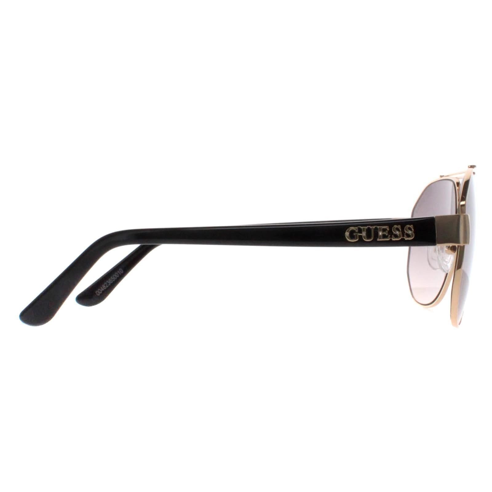 GUESS Guess Women's Aviator Gold Grey Gradient GF6145 - 4