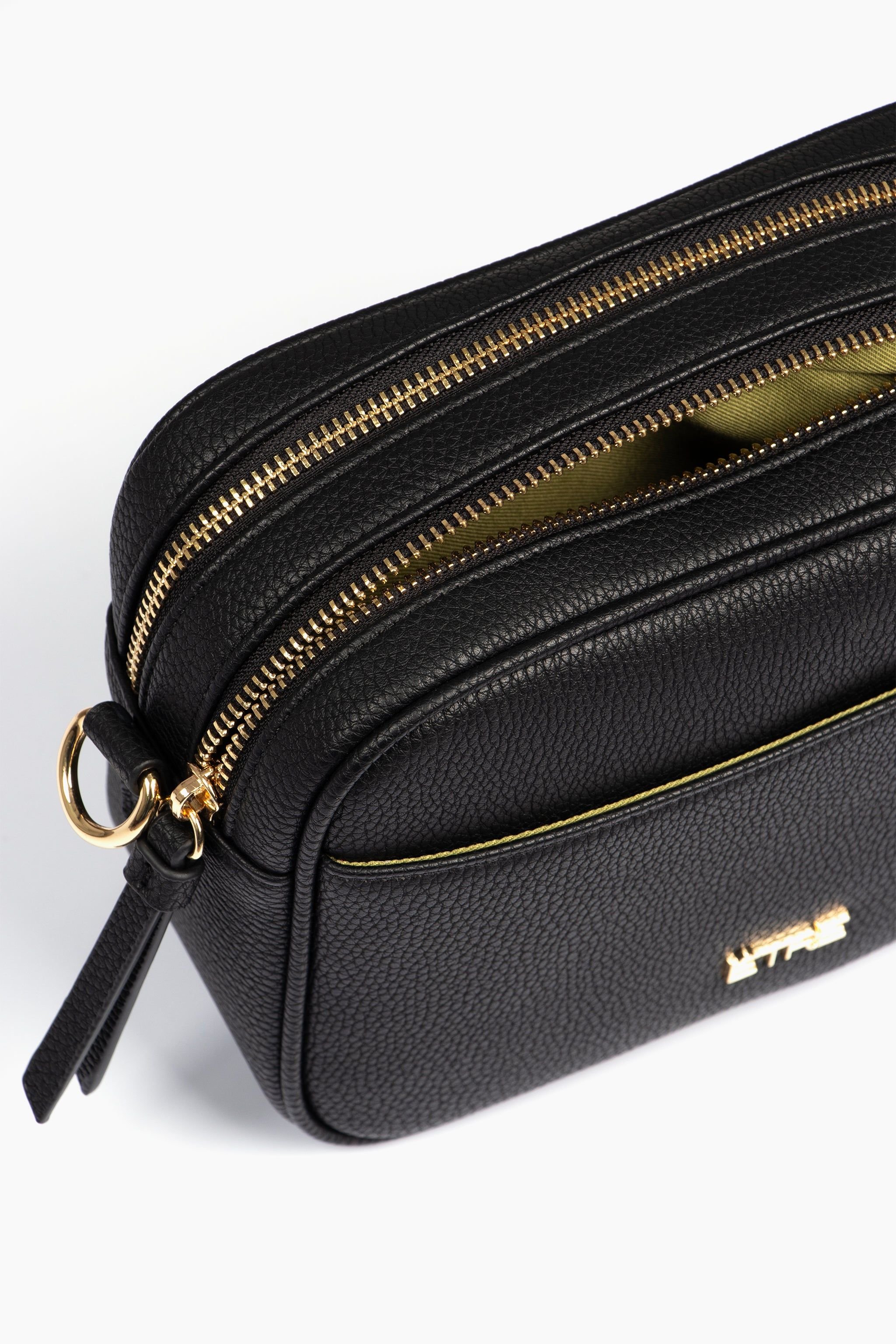 Etre Etre Women's Willa Crossbody Bag - Black, Pebbled Faux Leather in Black - 2