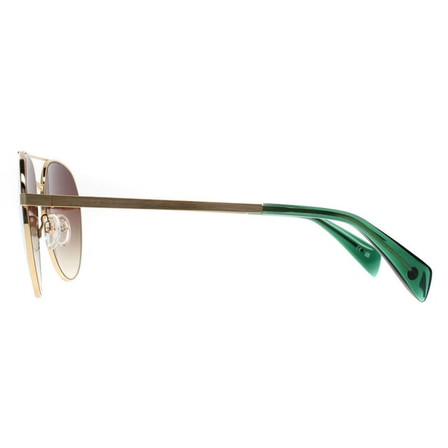 Ted Baker Ted Baker Men's Aviator Antique Gold Brown Gradient TB1682 Konrad - 3