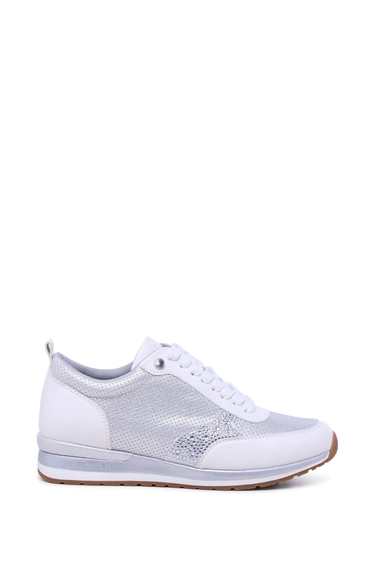 Paradox London Paradox London Women's Zerina Embellished Trainers in White - 1