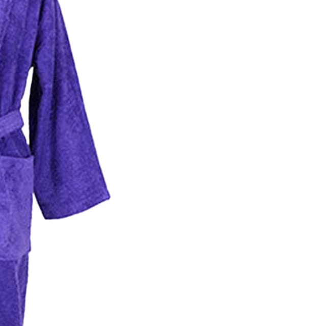 ARTG ARTG Men's Shawl Collar Robe in Purple - 2