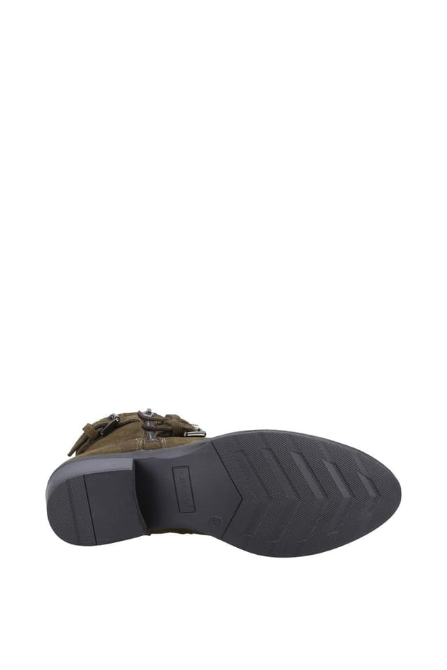 Hush Puppies Hush Puppies Women's 'Jenna' Ankle Boots in Khaki - 3