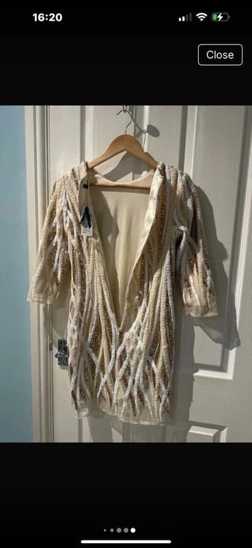 TFNC London TFNC London Sequin Party Dress Size 6-8 NEW