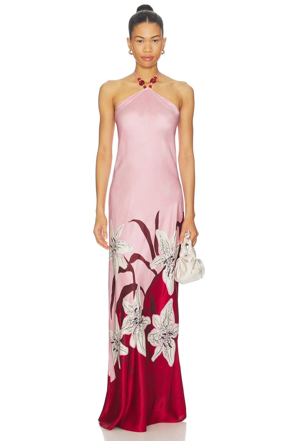 revolve Tallulah Halter Dress