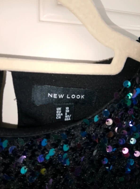 New Look Sequin top