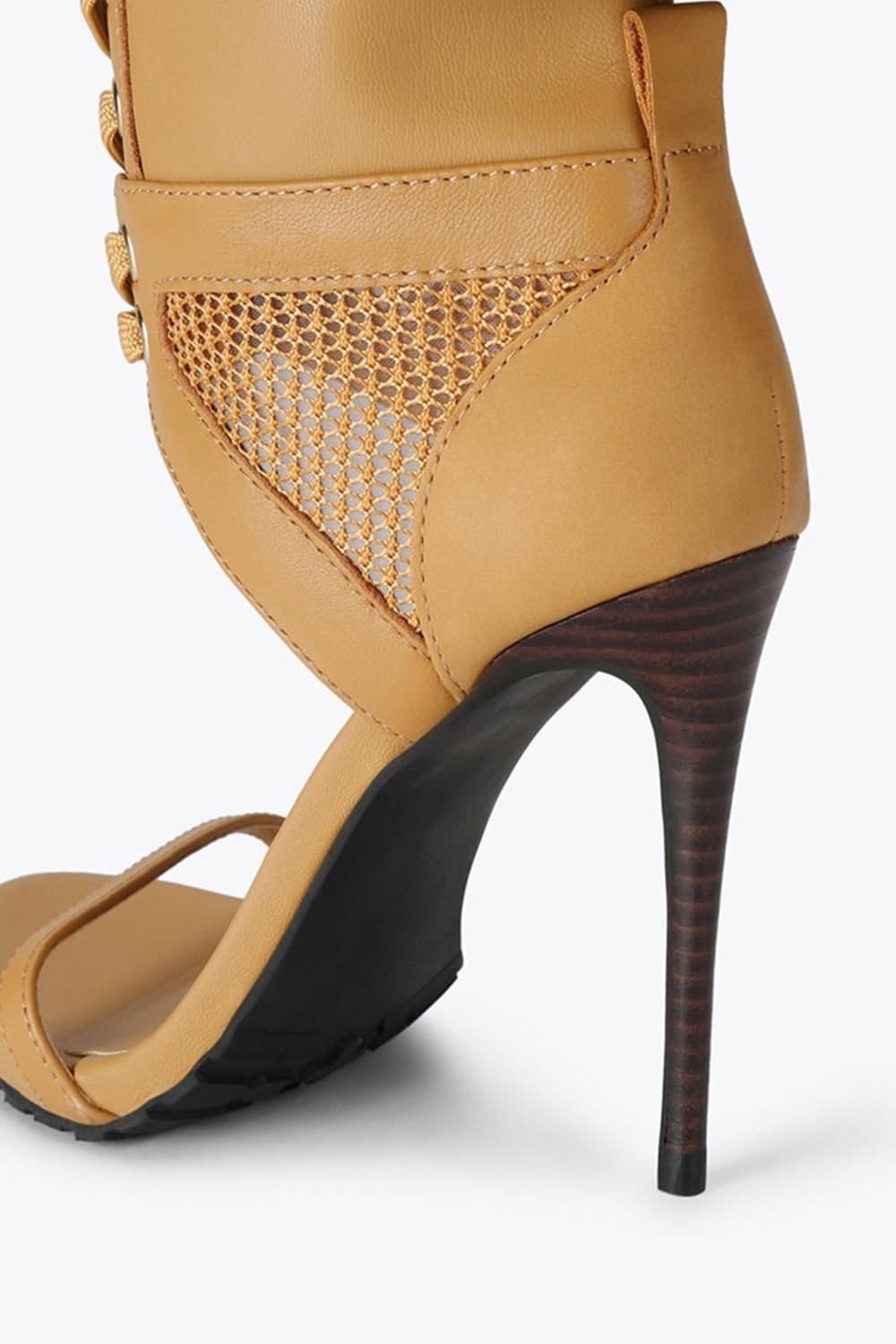 Steve Madden STEVE MADDEN Women's 'Casella Lug Wheat' Heels in Tan - 4