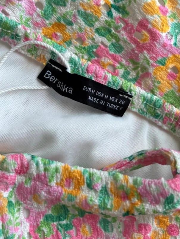 Bershka Bershka Flora Mini Dress - Brand New With Tags, Size M