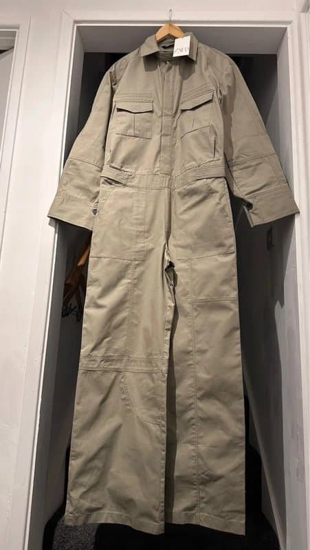 Zara Zara gabardine jumpsuit