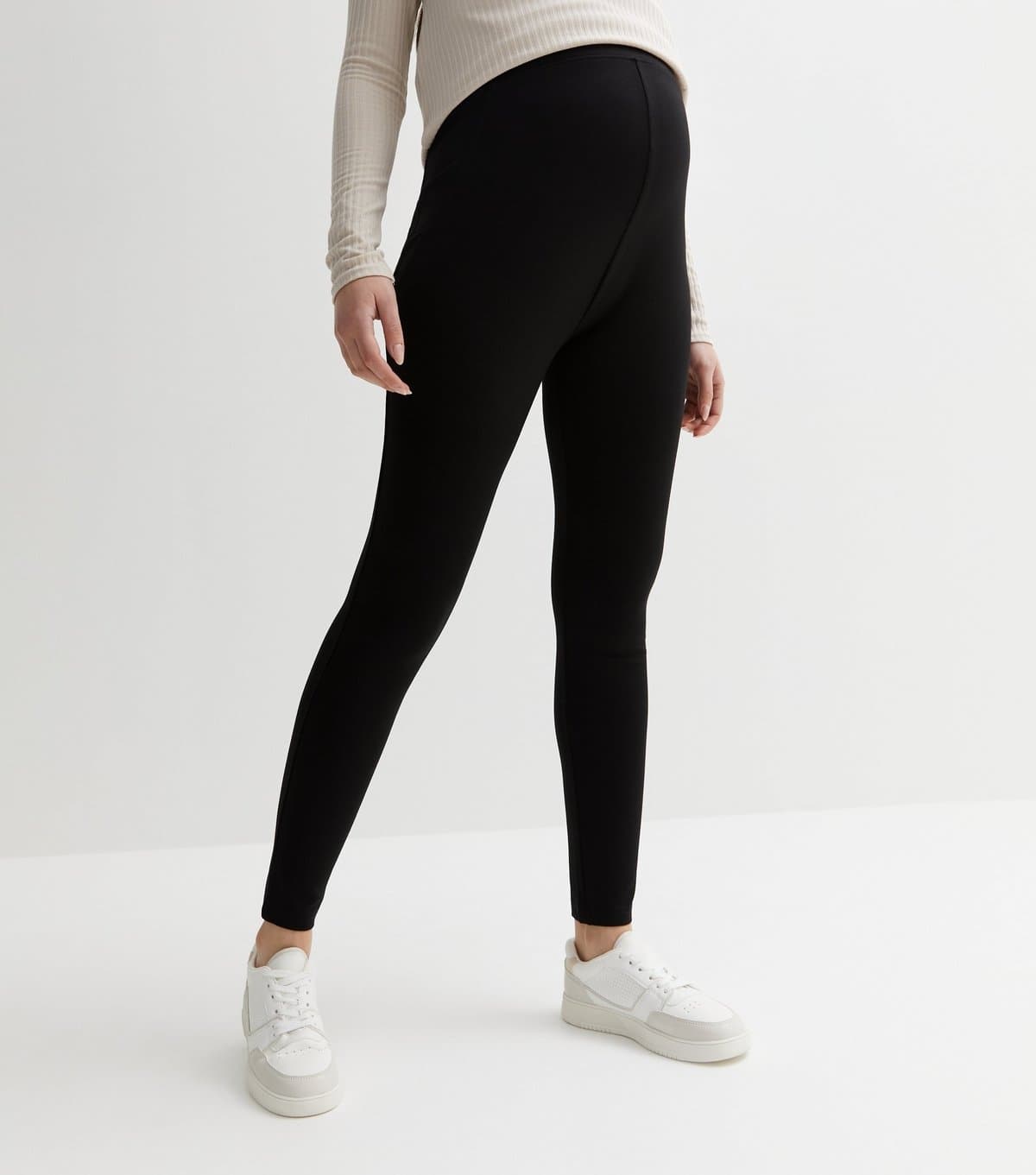 New Look New Look Maternity Black Jersey Leggings