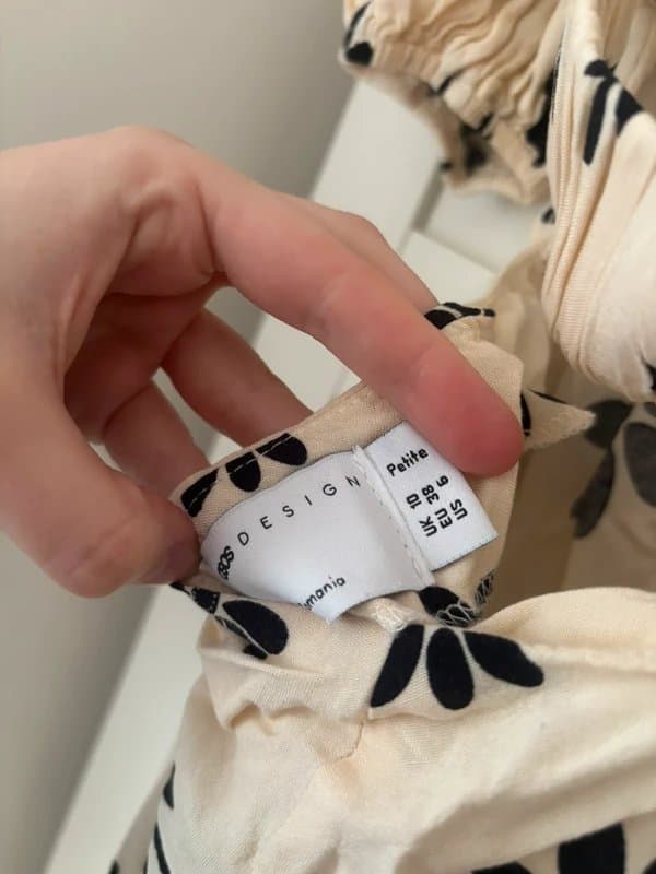 ASOS ASOS midi floral dress with open back