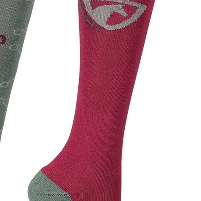 HYCONIC HYCONIC Men's Patterned Socks (Pack of 3) in Purple - 2