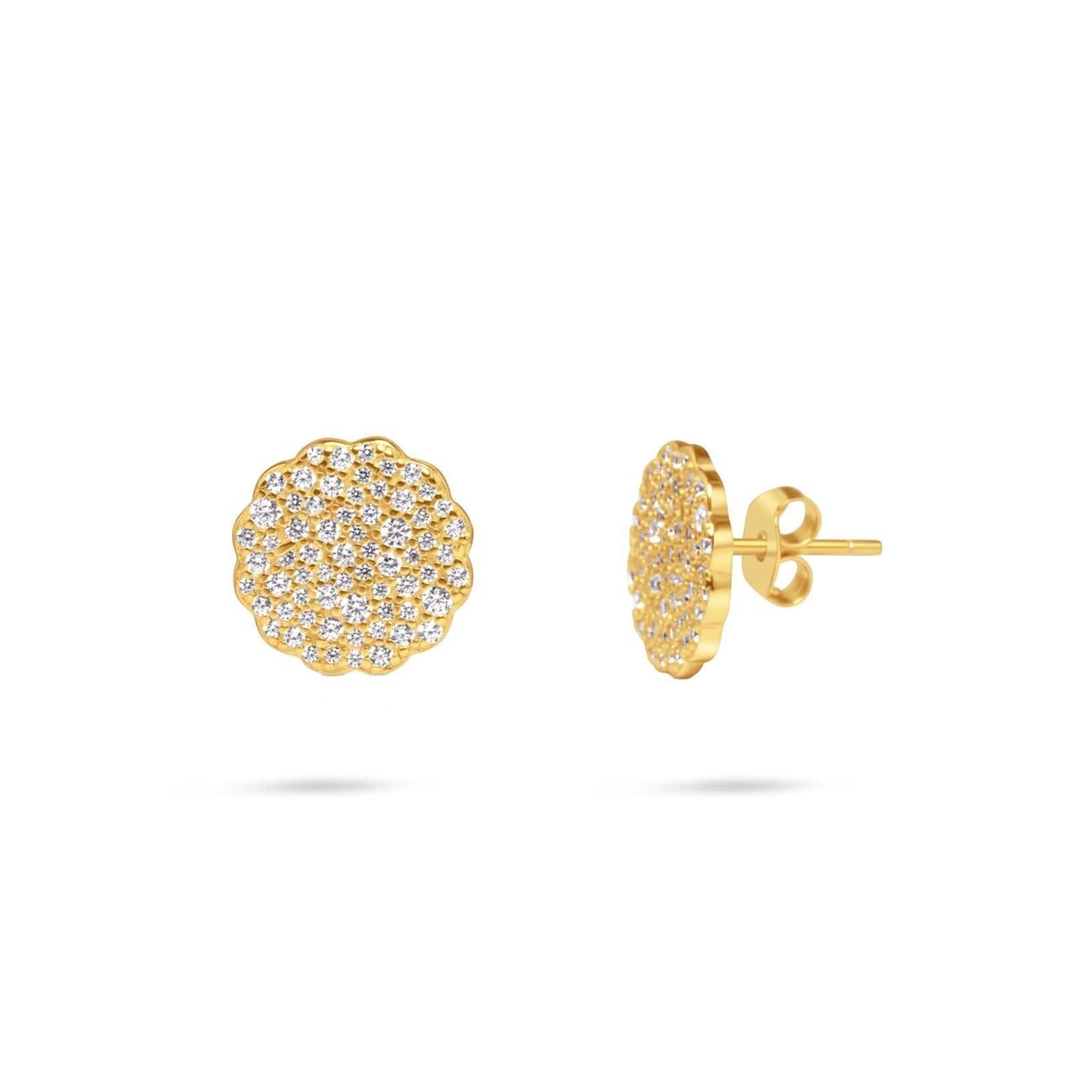 Gold Trip Gold Trip Women's Aurora Stud Earrings in Gold - 1