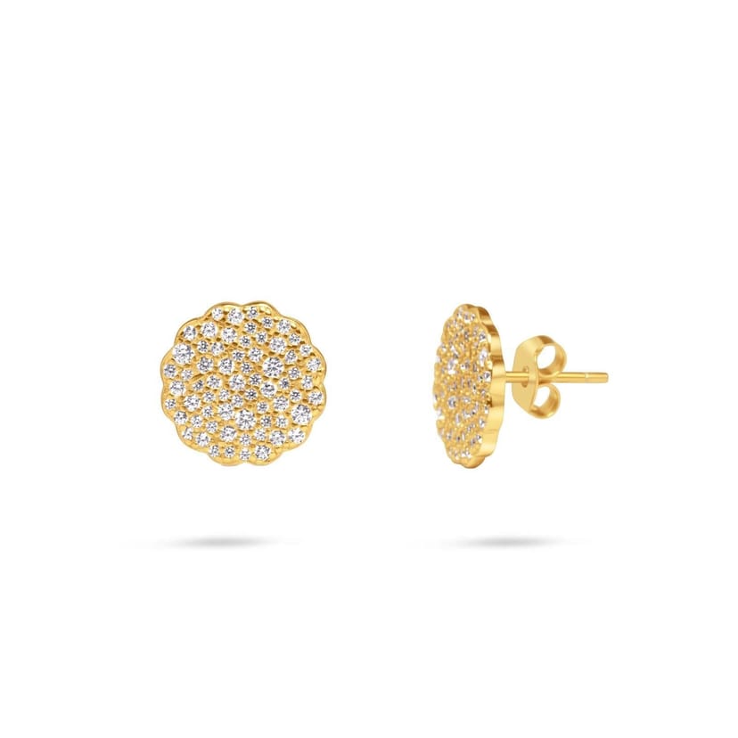 Gold Trip Gold Trip Women's Aurora Stud Earrings in Gold - 1