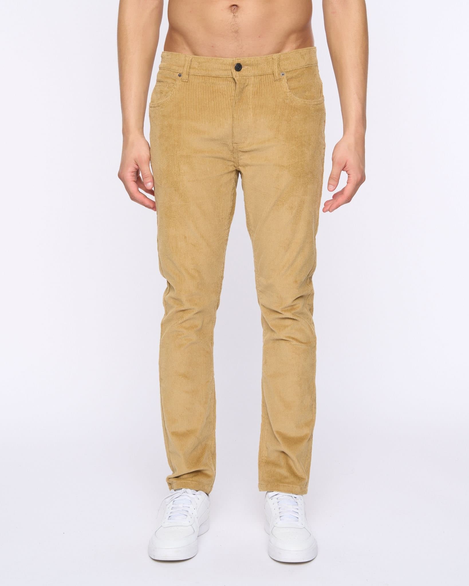 Duck&Cover Duck&Cover Men's Cordsome Trousers in Light Sand