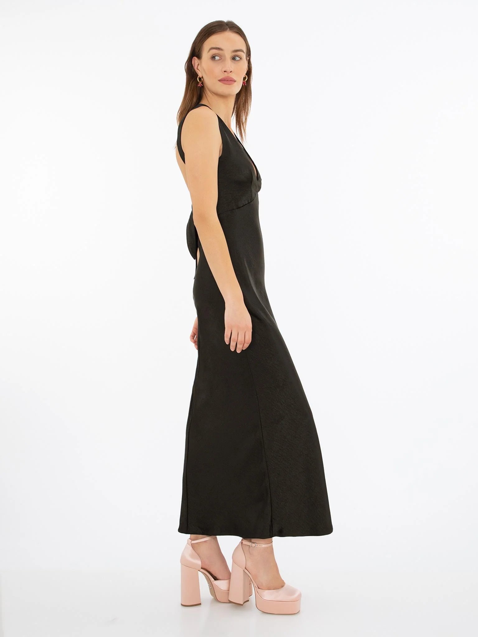 OMNES Nova Dress in Black - 3