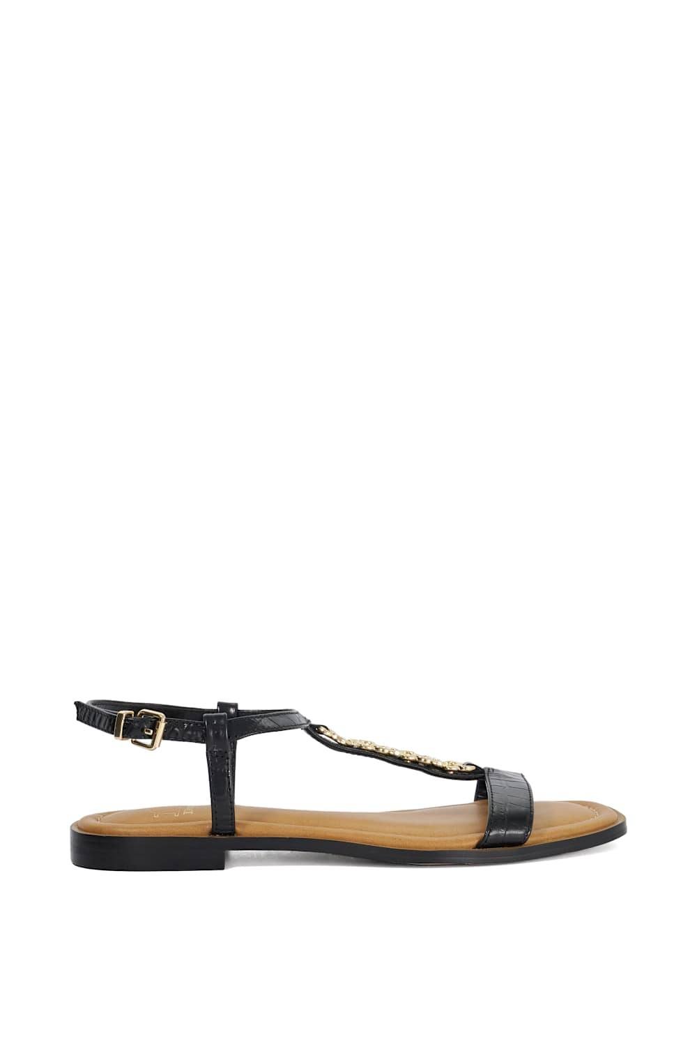 Dune London Dune London Women's 'Lollipops' Leather Sandals in Black - 2
