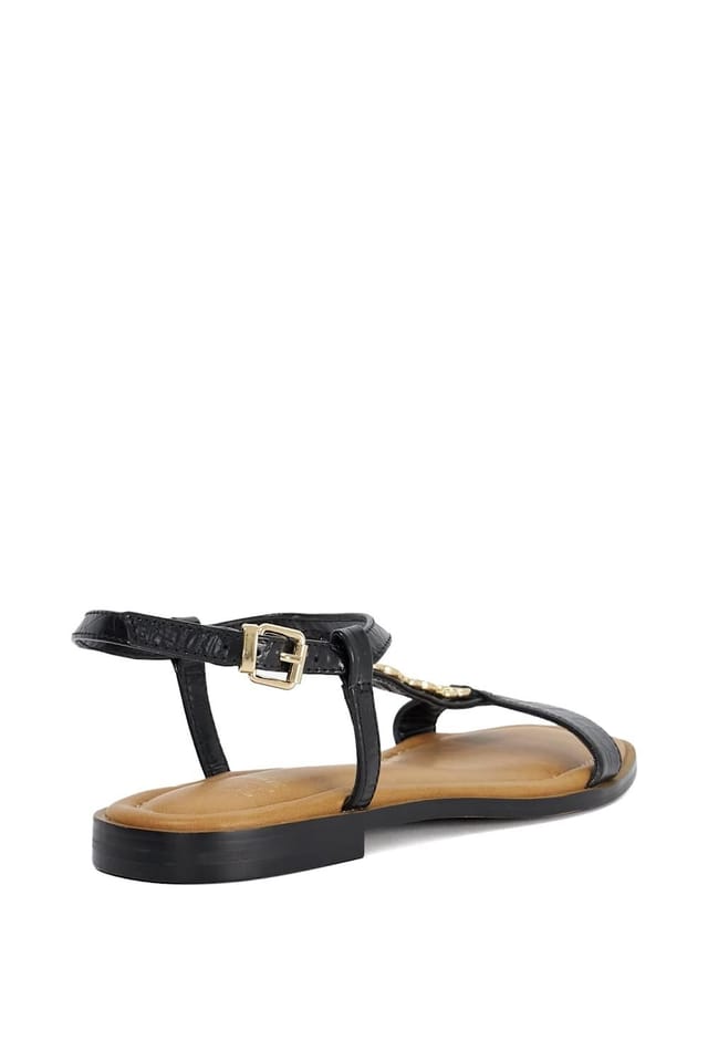Dune London Dune London Women's 'Lollipops' Leather Sandals in Black - 3