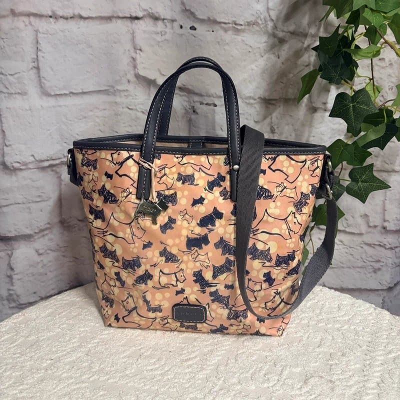 Radley Radley Coated Cotton Iconic Scottie Dog Multiway Grab/Handbag