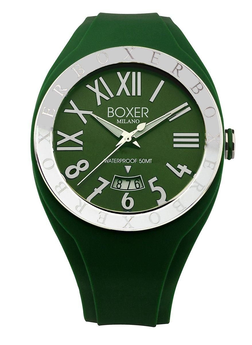 Boxer Boxer Men's Green Dial Watch - 1