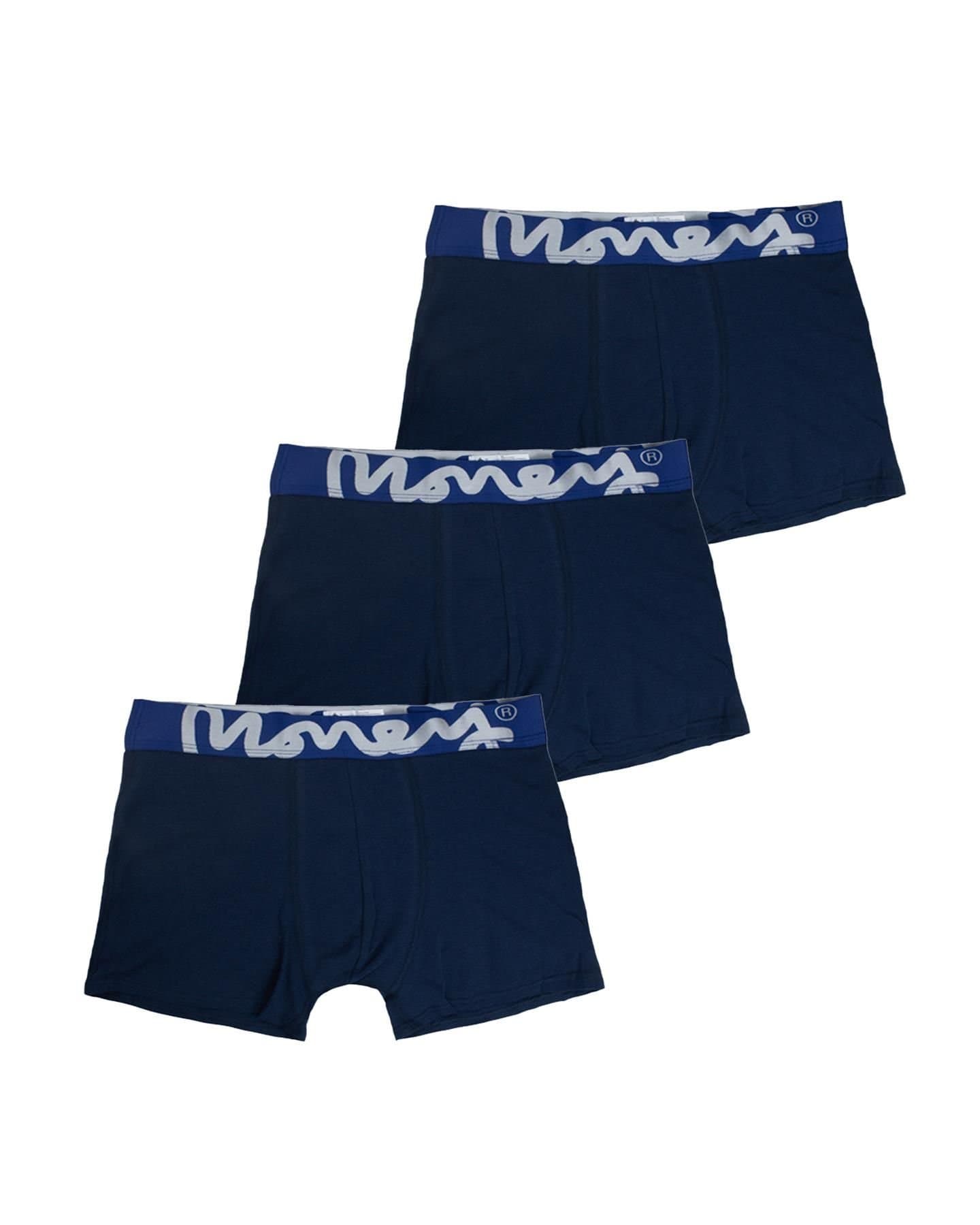 Money Money Men's Navy Chop Boxers 3pk