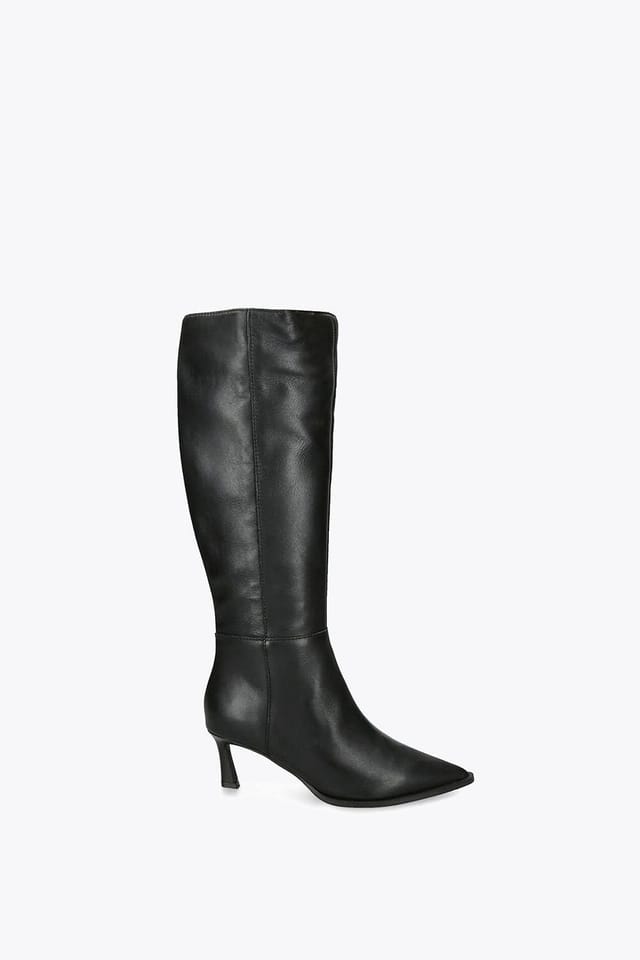 Steve Madden STEVE MADDEN Women's 'Lucid Black' Leather Boots in Black - 2