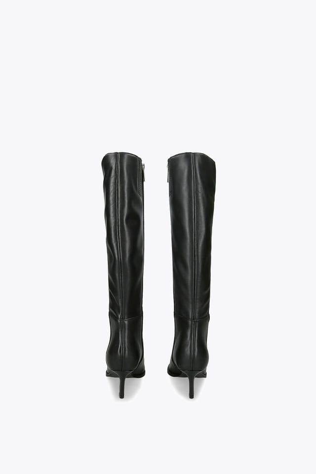 Steve Madden STEVE MADDEN Women's 'Lucid Black' Leather Boots in Black - 3