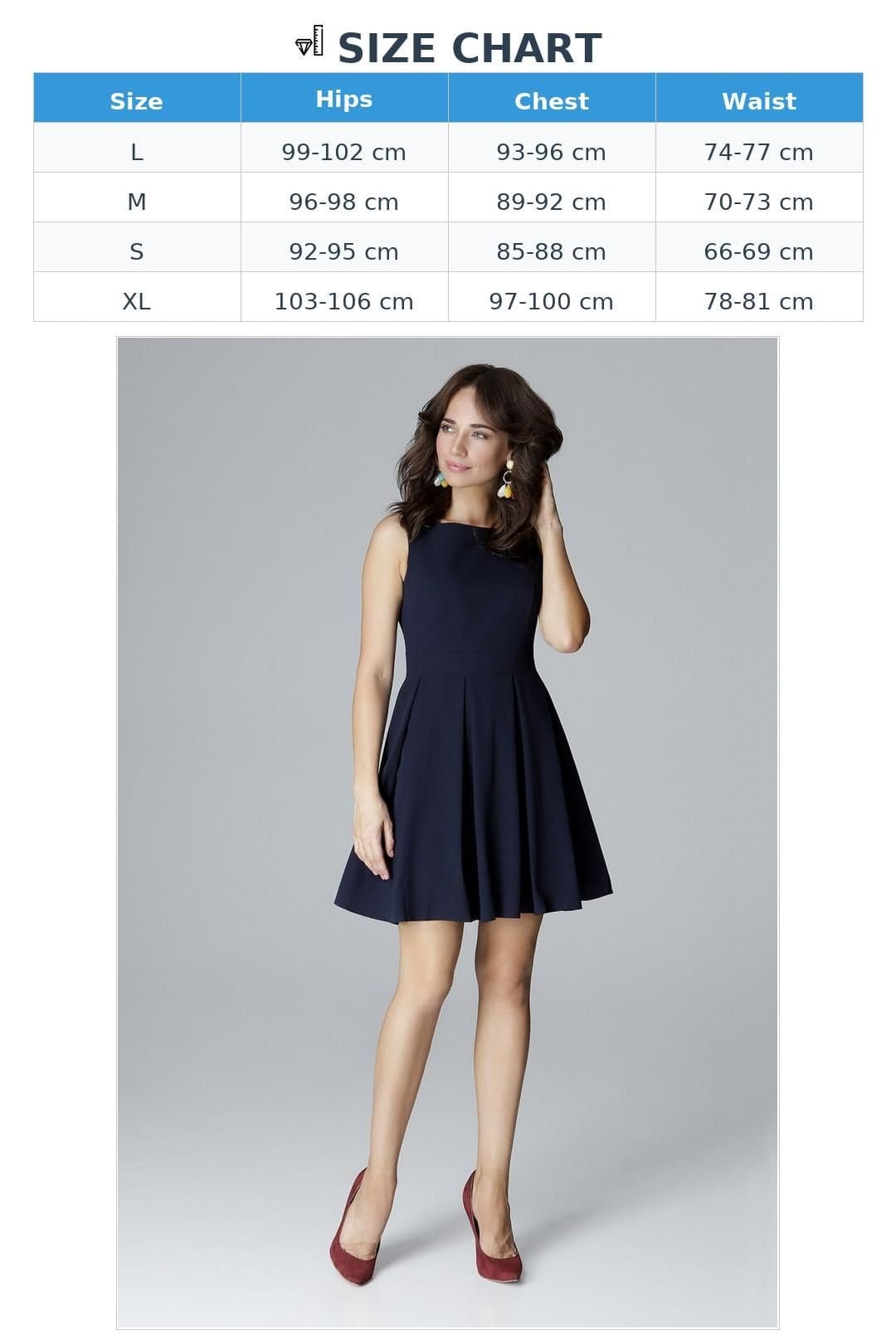 Love Lace Love Lace Women's Sleeveless Cocktail Dress Low Neck Flared Waist in Blue - 4