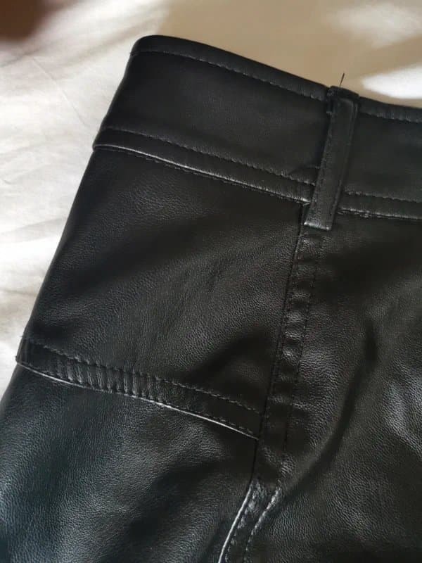 Bershka Ladies Bershka faux leather mini skirt