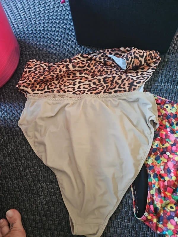 ASOS Asos size 20 22 bikini bottoms bundle x3 sweets leopard swimming costume swim suit summer sun