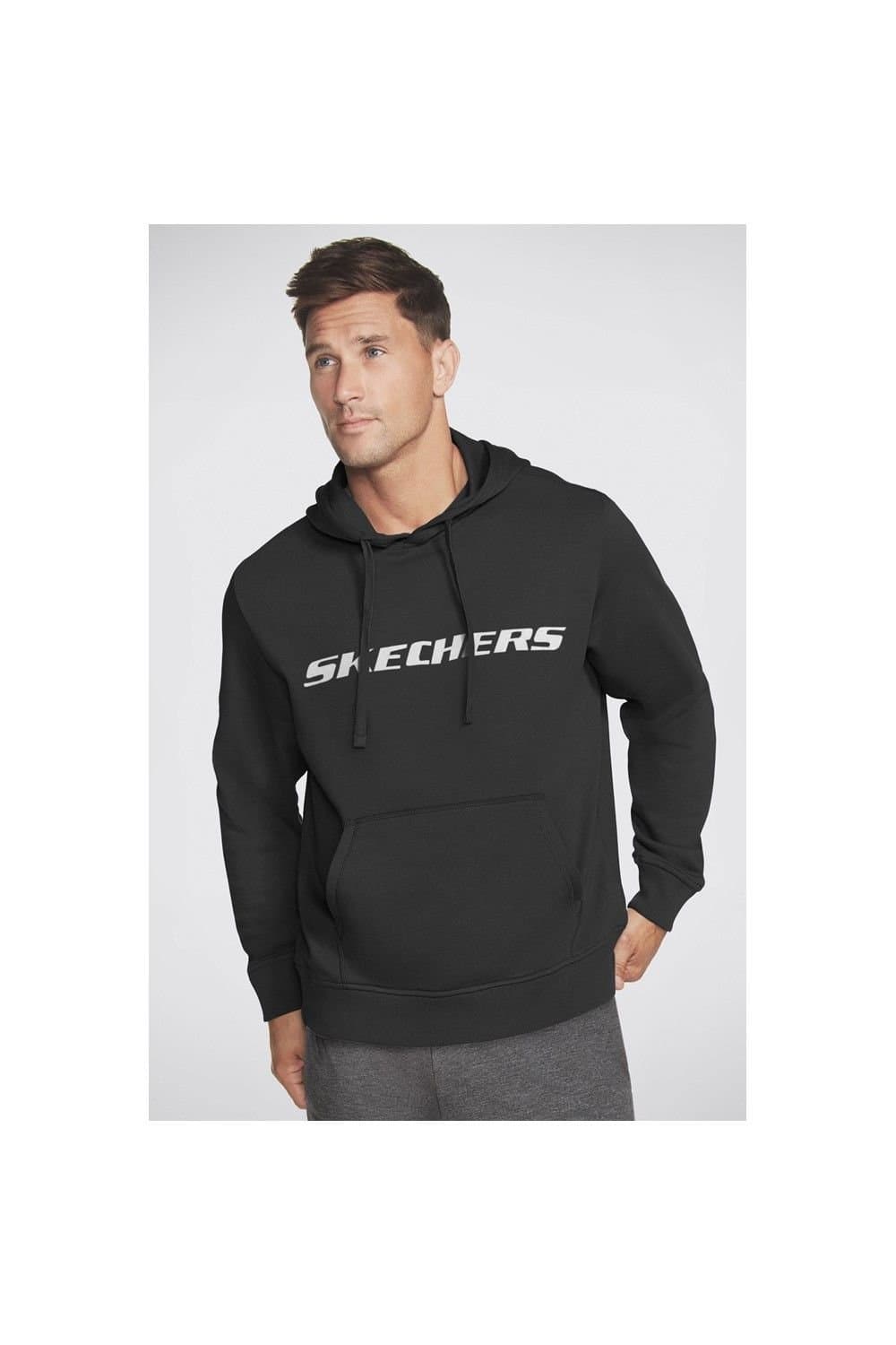 Skechers Skechers Men's Heritage Pullover Hoodie in Black
