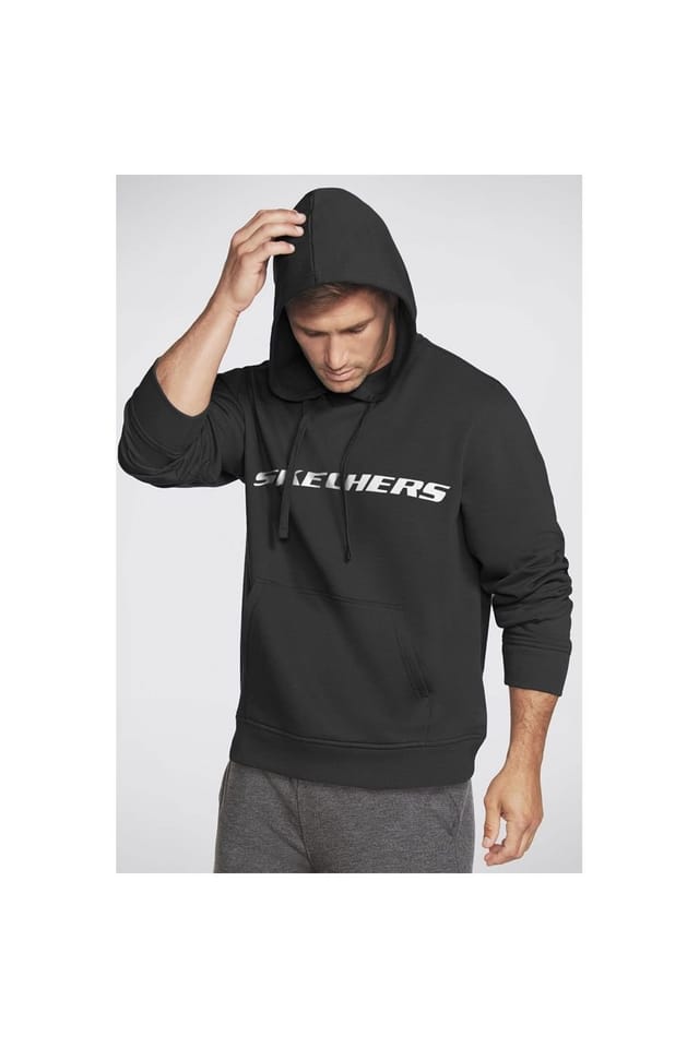 Skechers Skechers Men's Heritage Pullover Hoodie in Black - 3