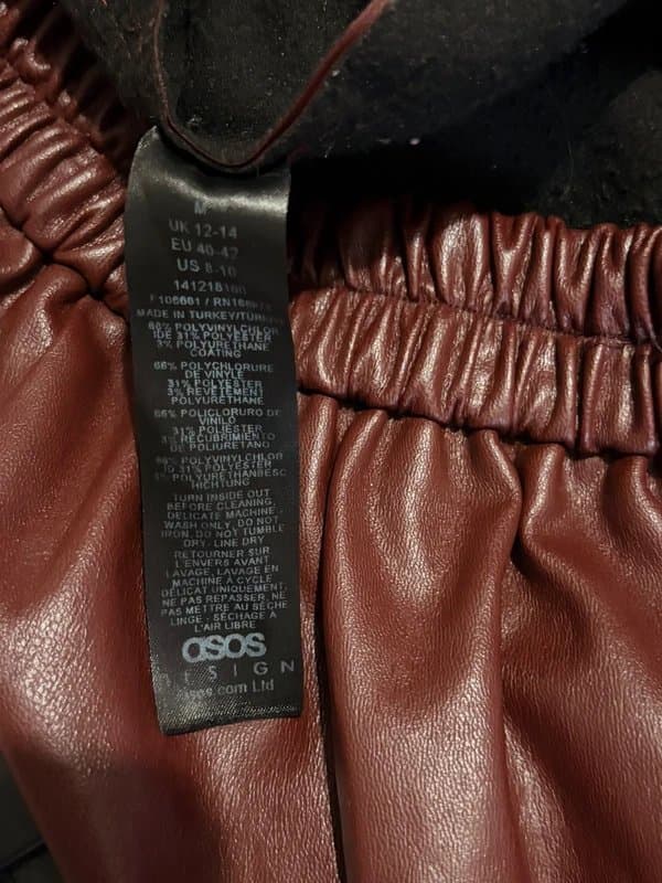 ASOS Design ASOS leather skirt