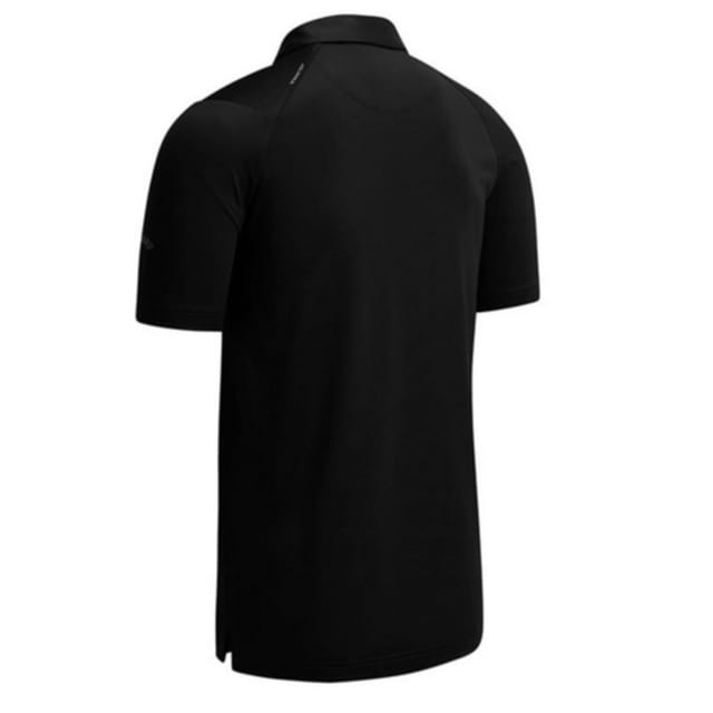 Callaway Callaway Men's Swing Tech Solid Colour Polo Shirt in Black - 2