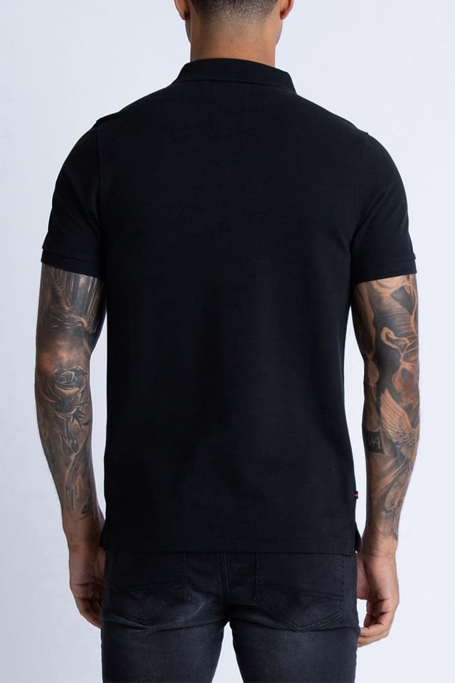 Luke 1977 Luke 1977 Men's New Willtape Polo in Black - 2