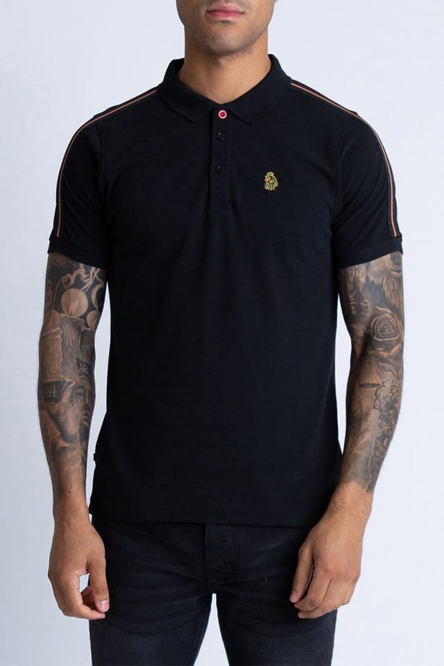 Luke 1977 Luke 1977 Men's New Willtape Polo in Black - 3