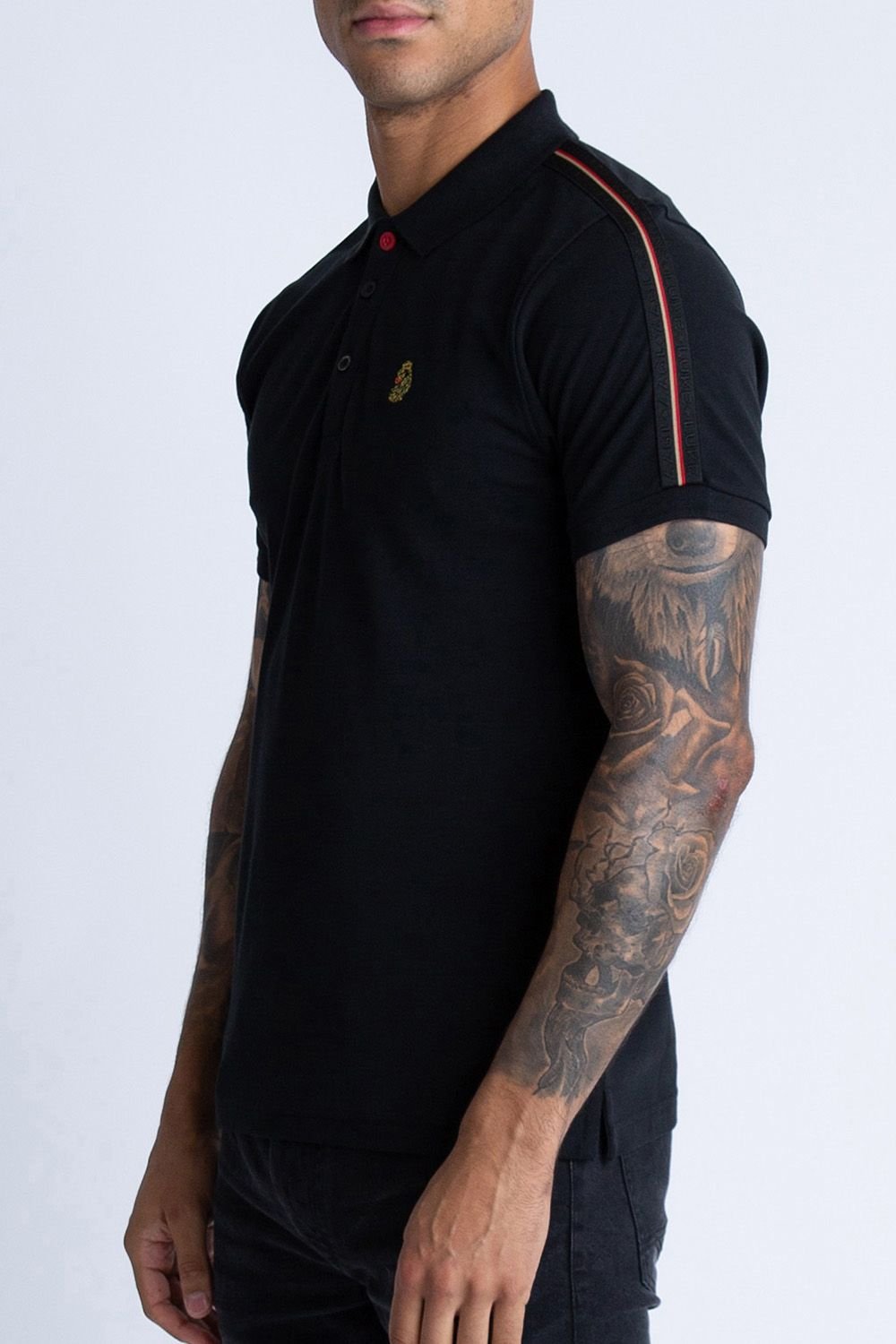 Luke 1977 Luke 1977 Men's New Willtape Polo in Black - 4