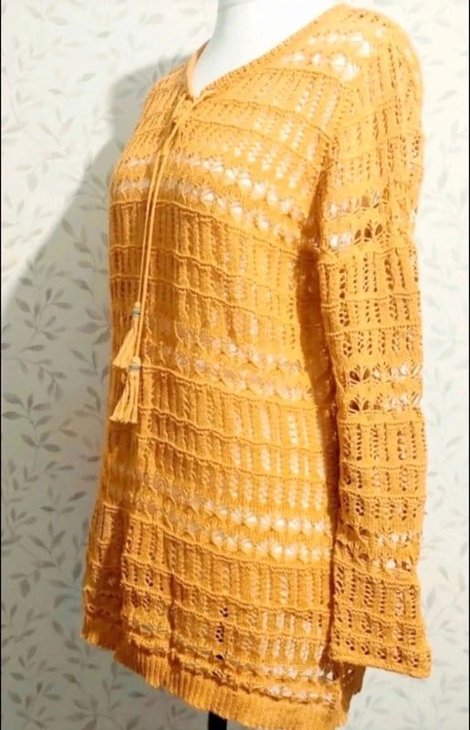 Joe Browns Joe Browns. Crocheted tunic/cover up. Size 14. - 1