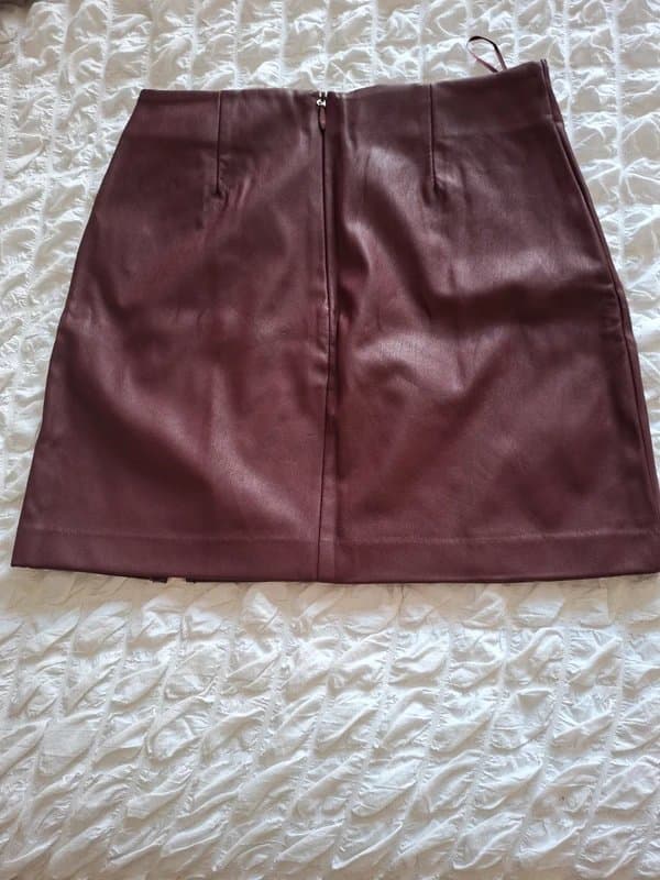 New Look New look faux leather skirt