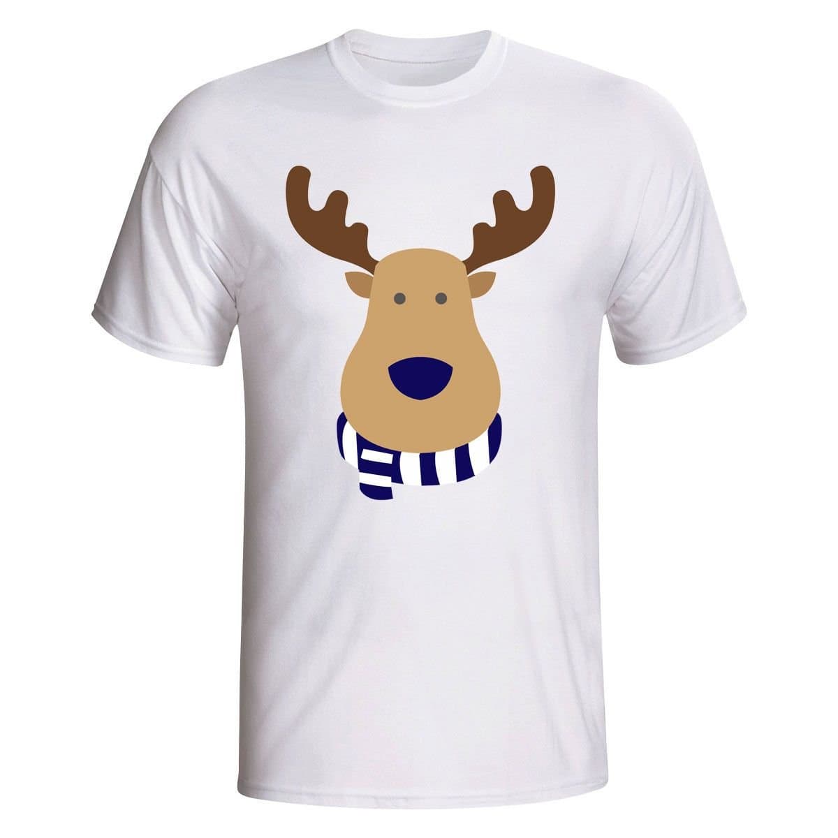Preston Preston Men's North End Rudolph Supporters T‑shirt in White