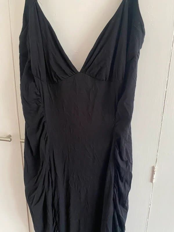 ASOS Black Midaxi dress