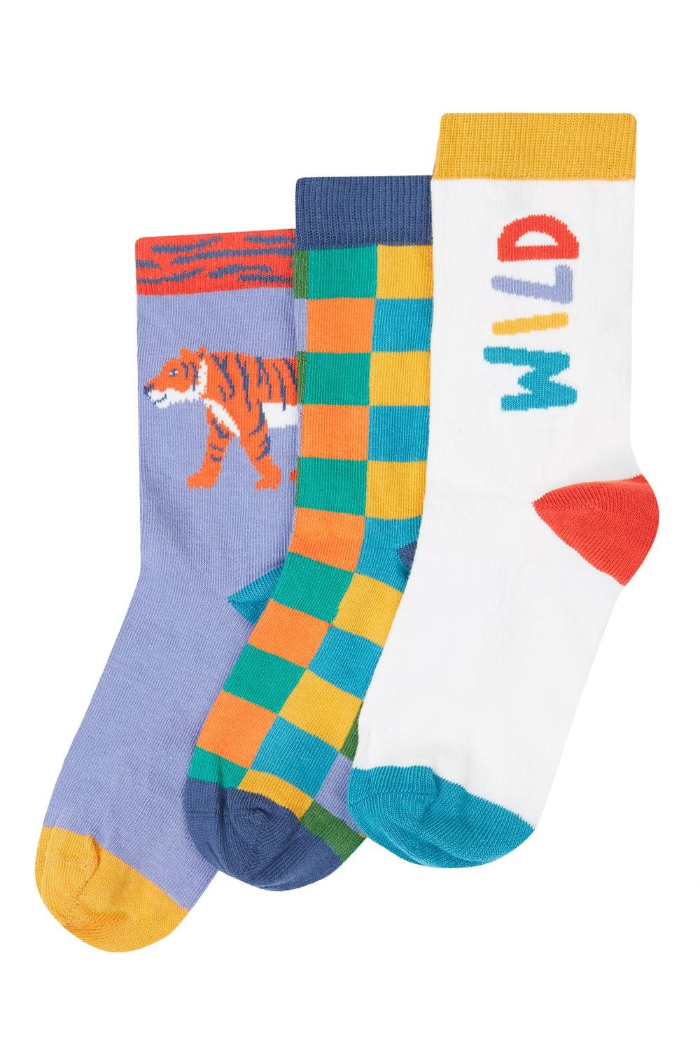 Frugi Frugi Men's Rock My Socks 3 Pack - 3