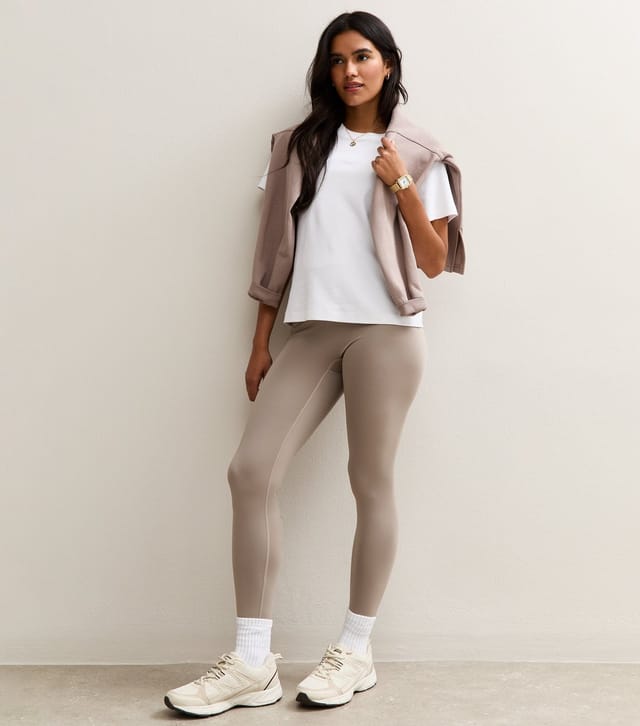 New Look Women's Mink Athleisure Leggings New Look - 3