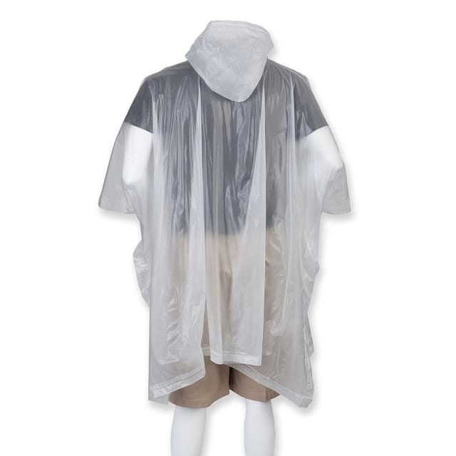 Splashmacs Splashmacs Men's Lightweight Rain Poncho in Clear - 2