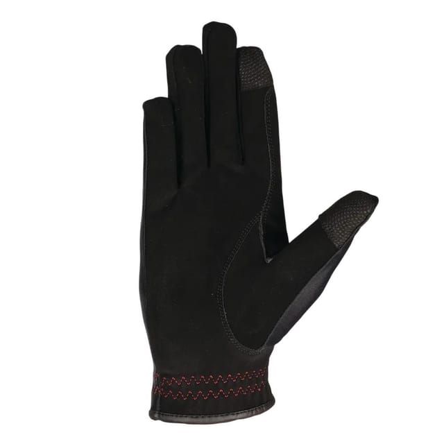 HYCONIC HYCONIC Men's Logo Riding Gloves in Black - 2